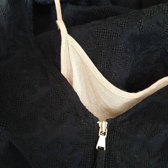 MARC by Marc Jacobs Sleeveless Knee Length Dress Black Lace Bodice Sz 4 - Picture 14 of 16